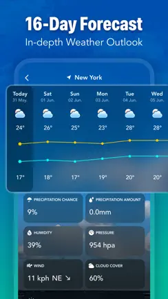 Live Weather Forecast & Radar iPhone image 4
