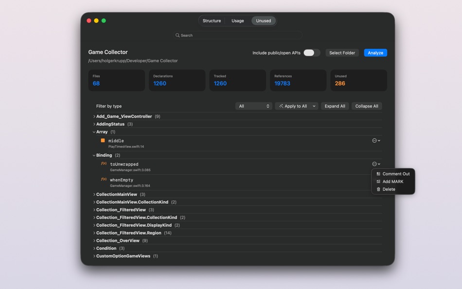 #2. SourceCleaner (macOS) Με: Holger Krupp