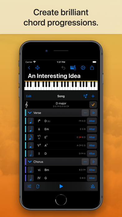 Suggester 2 : Chords & Scales Screenshot