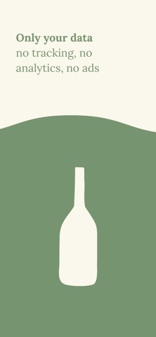 blanc: wine tracker screenshot