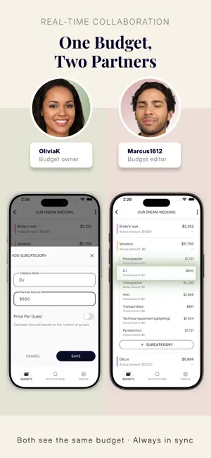 Wedding Budget: Plan Together screenshot 2