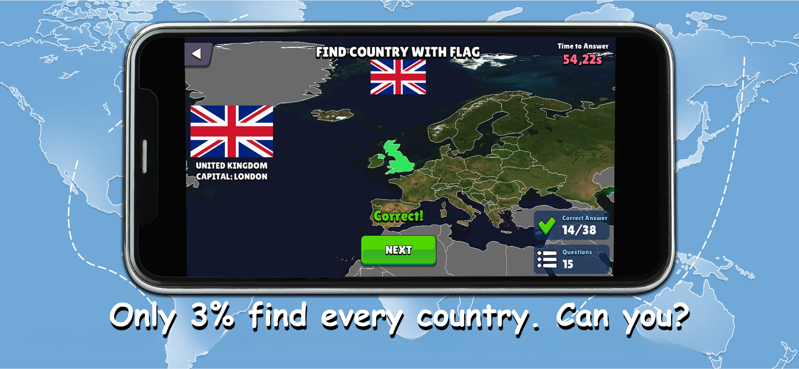 Map Quiz Master: Geo Challenge