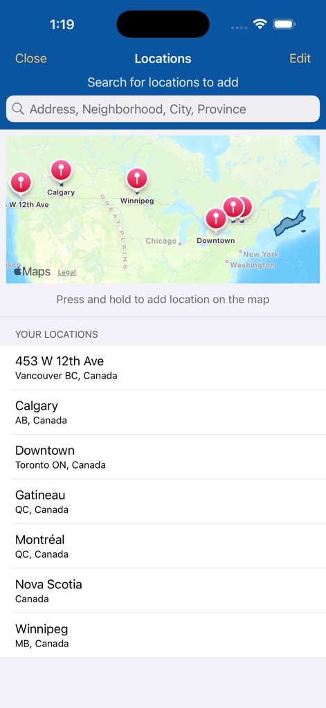 Alertable - Weather App | MWM