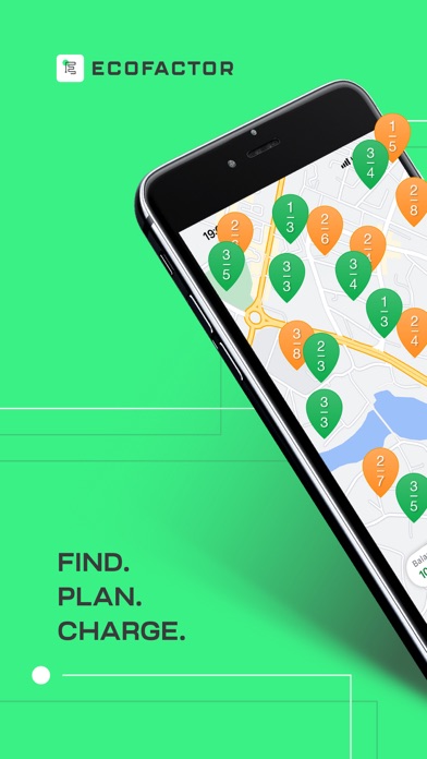 ECOFACTOR EV Charging iPhone screenshot 1 - Navigation app