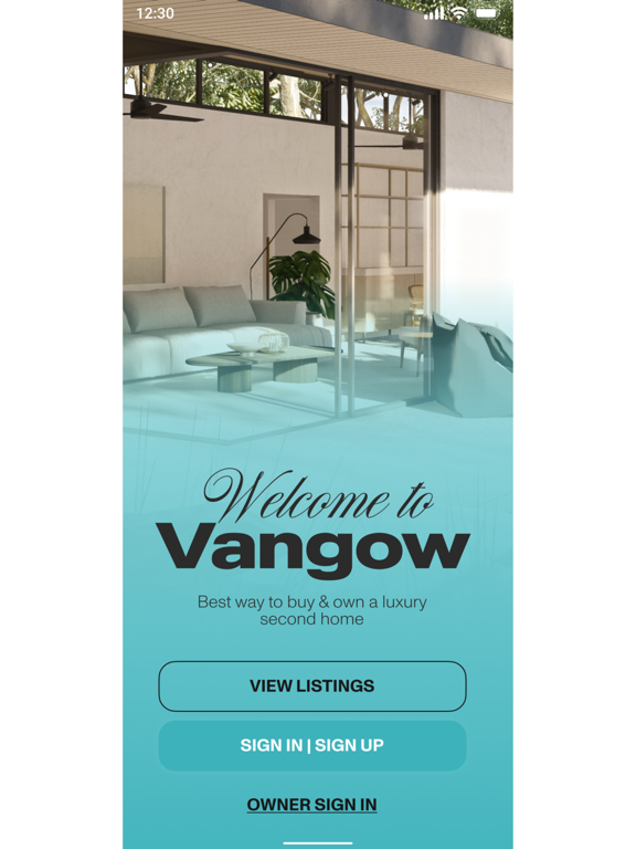 Vangow iPad screenshot 1 - Lifestyle app