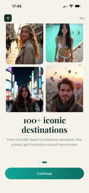 Voyly: AI Travel Photos screenshot 2