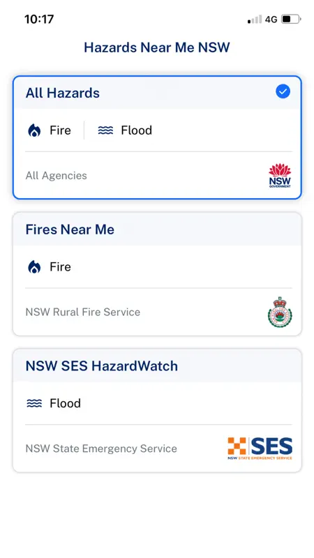 Hazards Near Me NSW screenshot 1 of 9