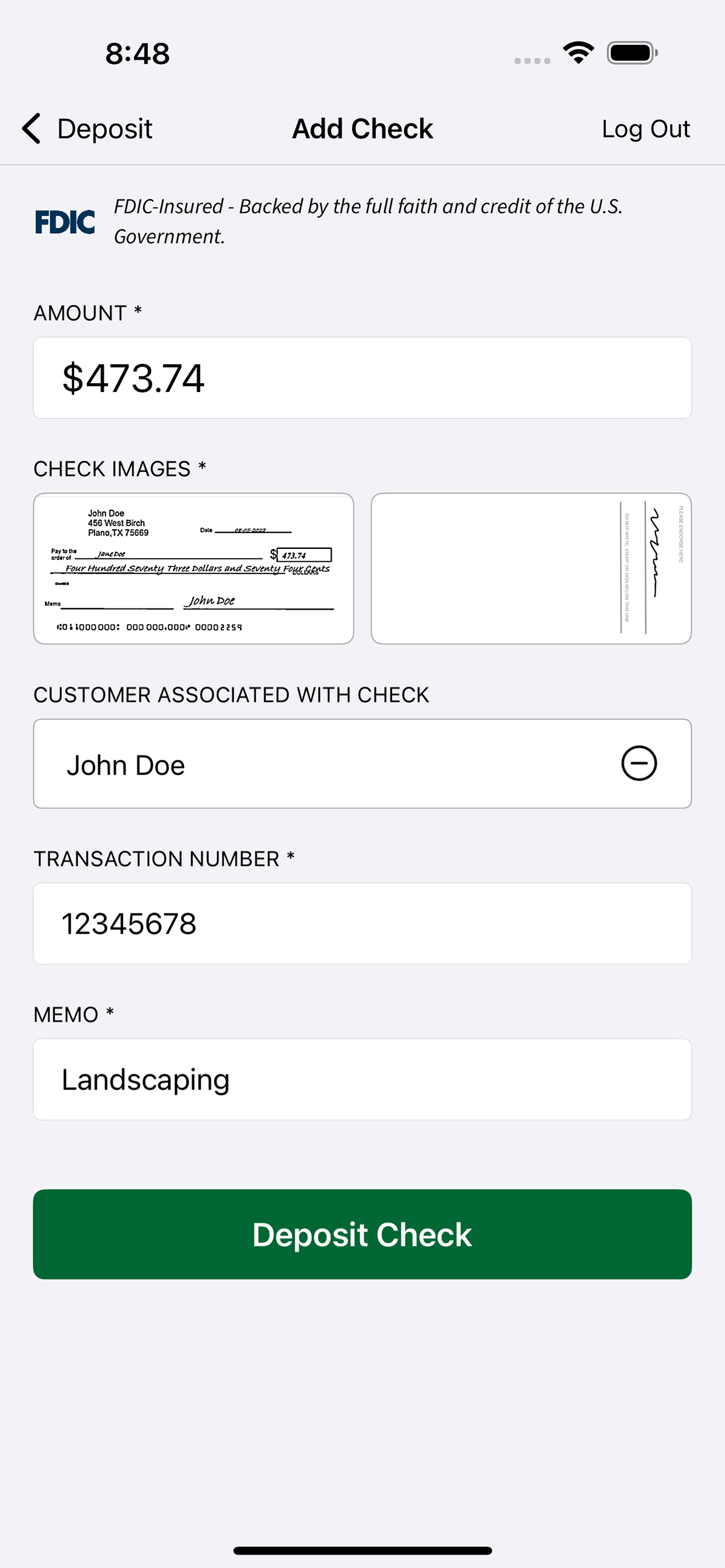 Flint Business Deposit screenshot 4