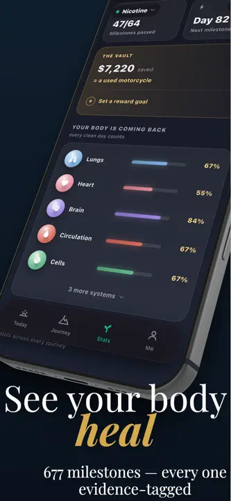 Quit Smoking – Stop & Heal screenshot 1