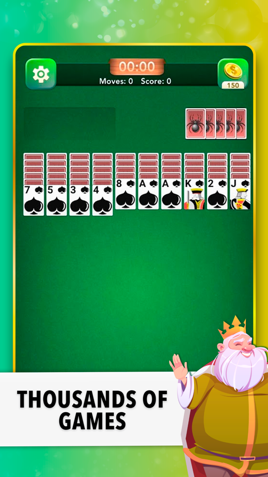 #5. Spider Solitaire, Card Game (iOS) 由: Appgeneration Software