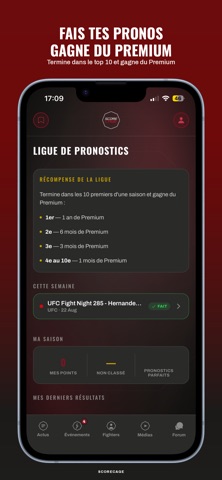 ScoreCage : MMA Hub Screenshot 7 of 7