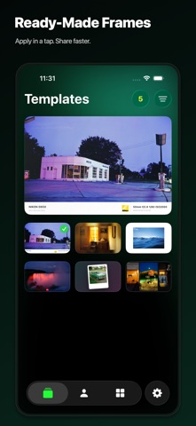 PhotoMark: Photo Frame & EXIF iPhone screenshot