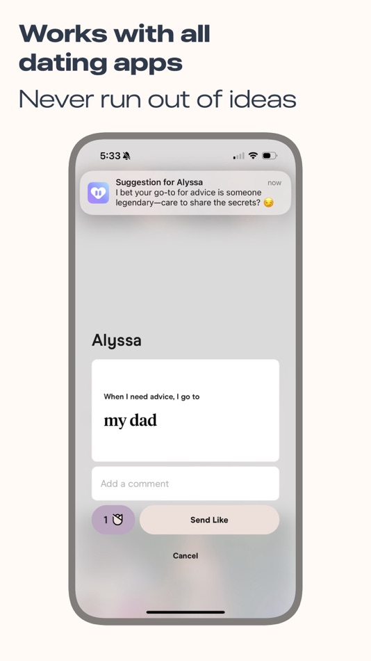 #2. Texting AI - TextWise (iOS) By: Jeremy Sharvit
