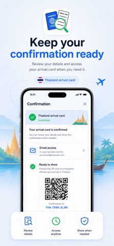 Arrival Card Service Screenshot 2 of 3
