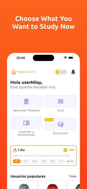 Wordismo – English Vocabulary screenshot 1