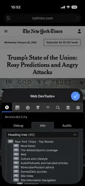 Web DevTools+ screenshot 8