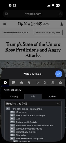 Web DevTools+ Screenshot 8 of 10