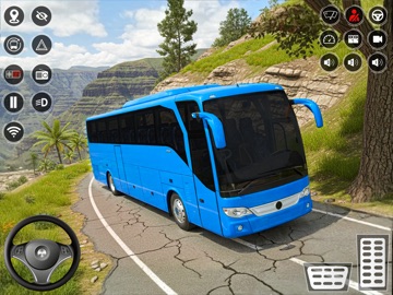 US Bus Simulator Coach Games iPad screenshot