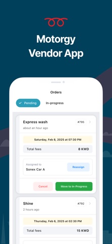 Motorgy- Vendors مقدمو الخدمة screenshot
