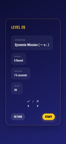 Sigma Fall - Math Game screenshot