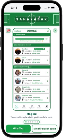 Sahaya Bak - Maç Yap iPhone screenshot