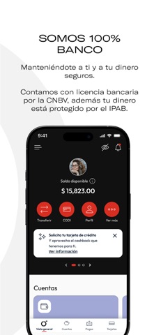 Openbank México iPhone screenshot 2