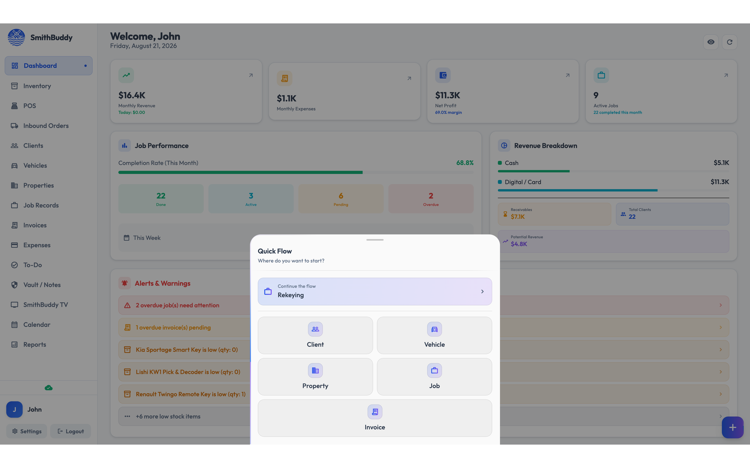 SmithBuddy: Locksmith CRM screenshot 18