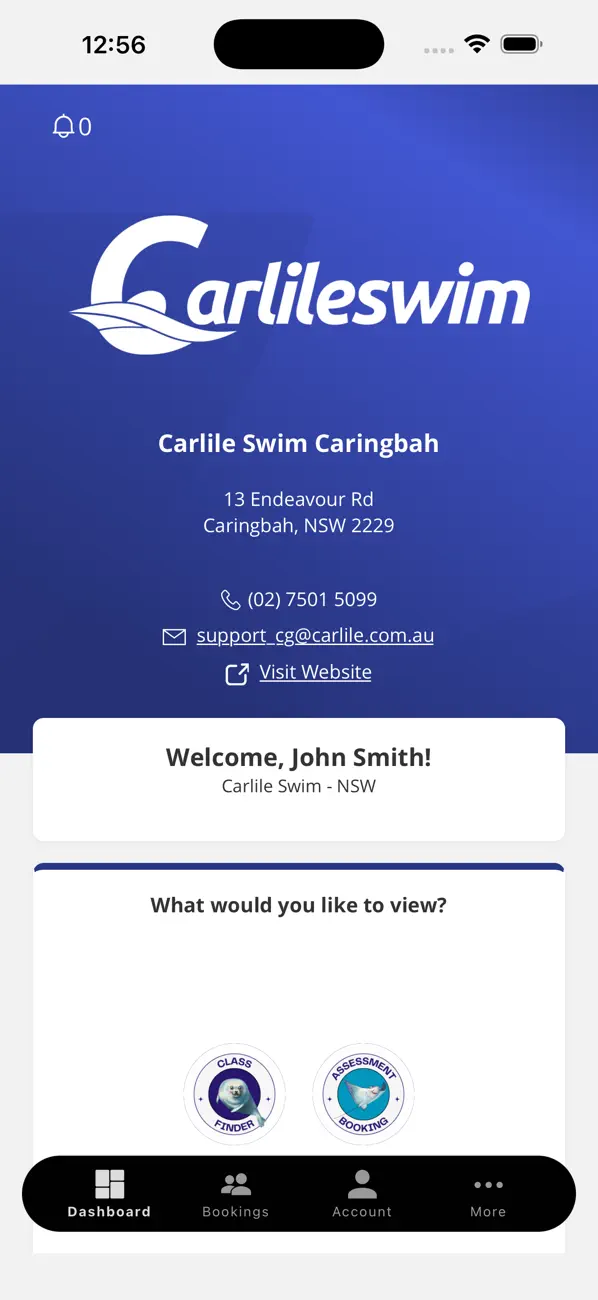 Screenshot #1 pour Carlile Swim