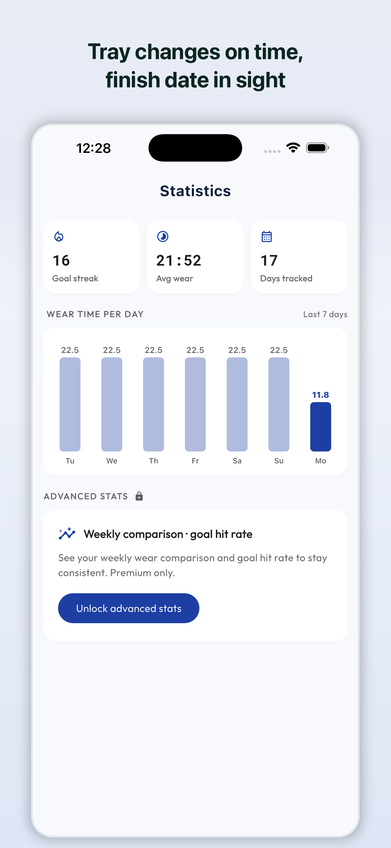 TrayTime: Aligner Tracker screenshot 3