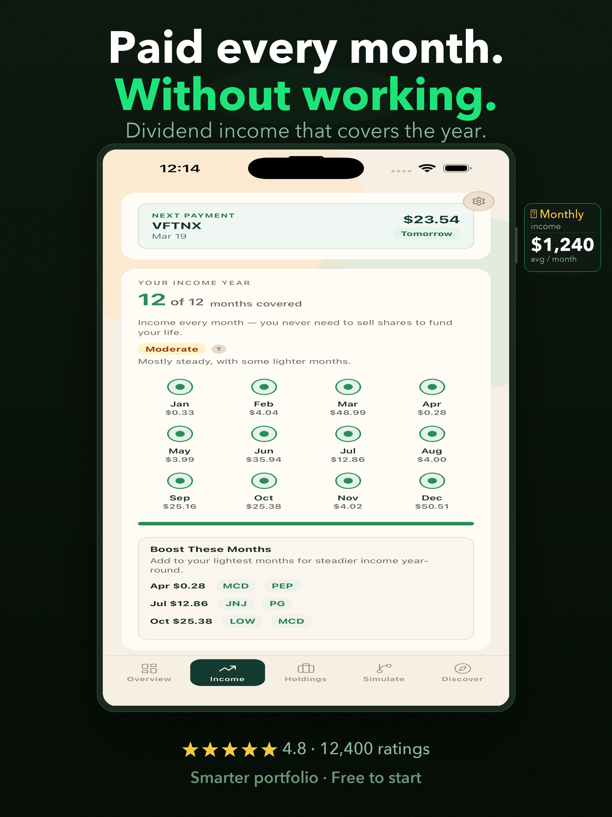 Infnits: Dividend Tracker screenshot 8