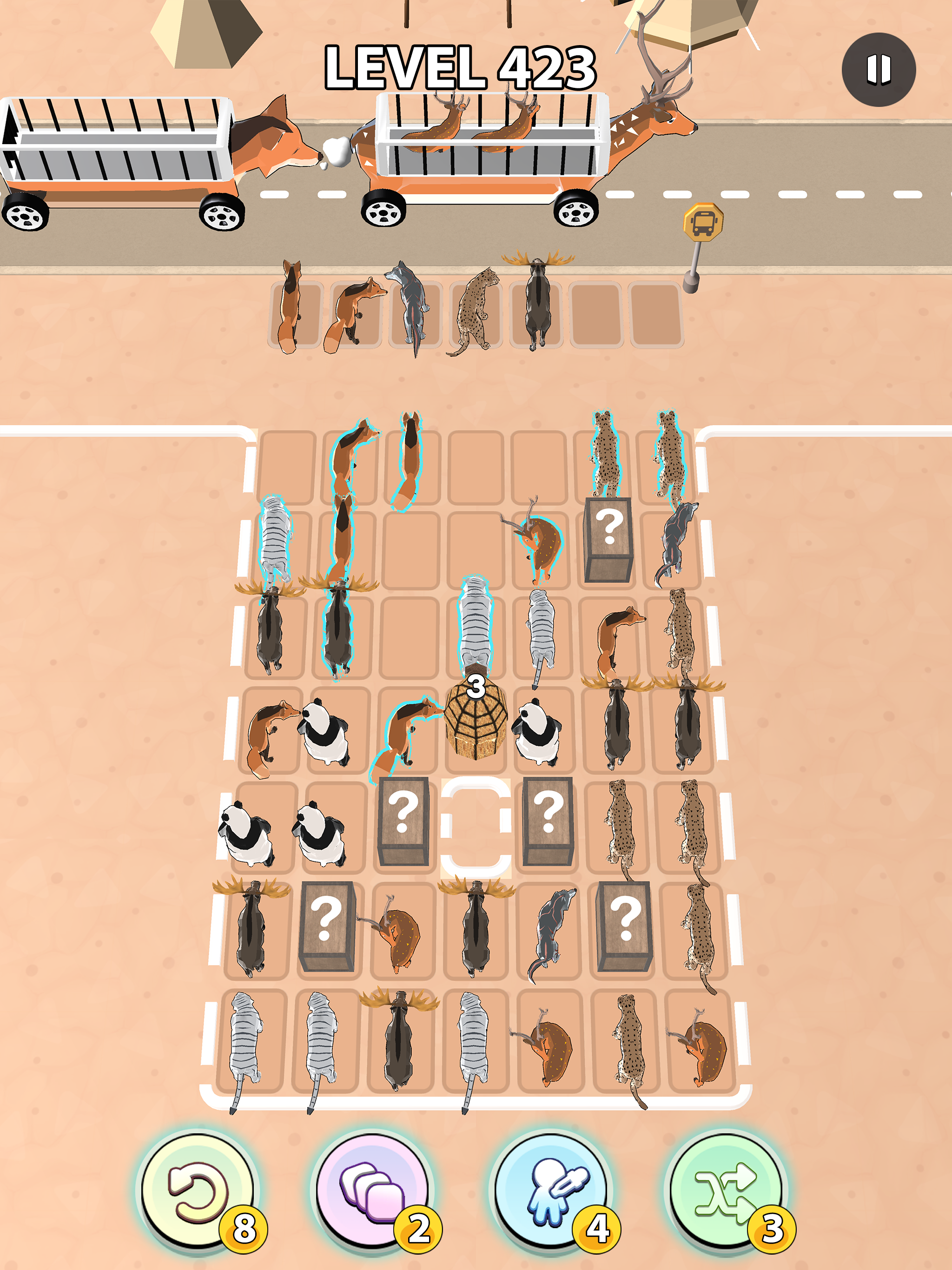 Safari Animal Jam Match Puzzle screenshot 14