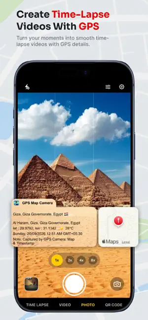 GPS Camera ~ Map & Timestamp screenshot 3