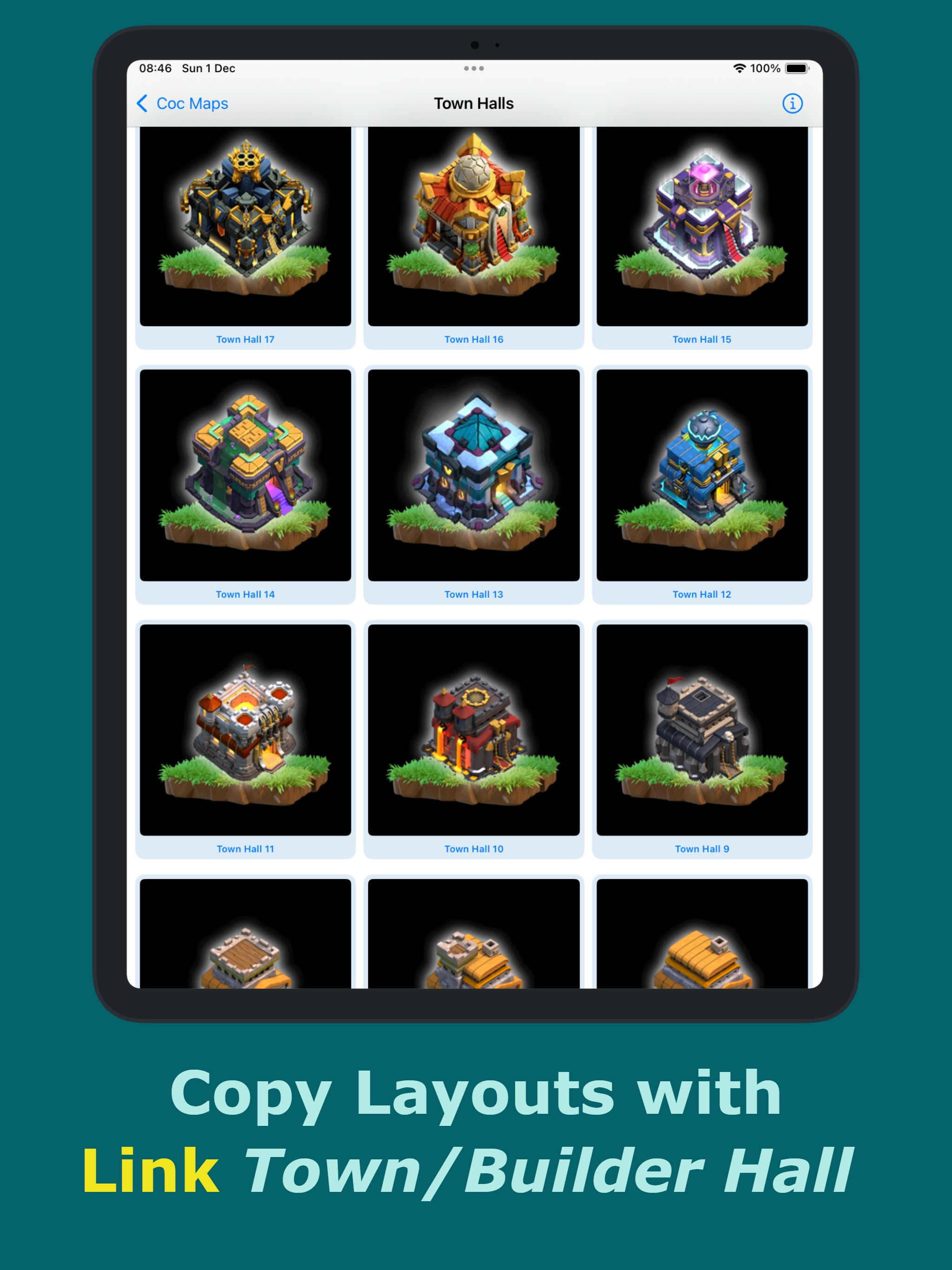 Maps for Clash Of Clans