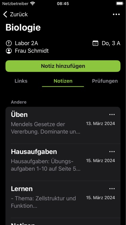ClassMate Timetable screenshot-3