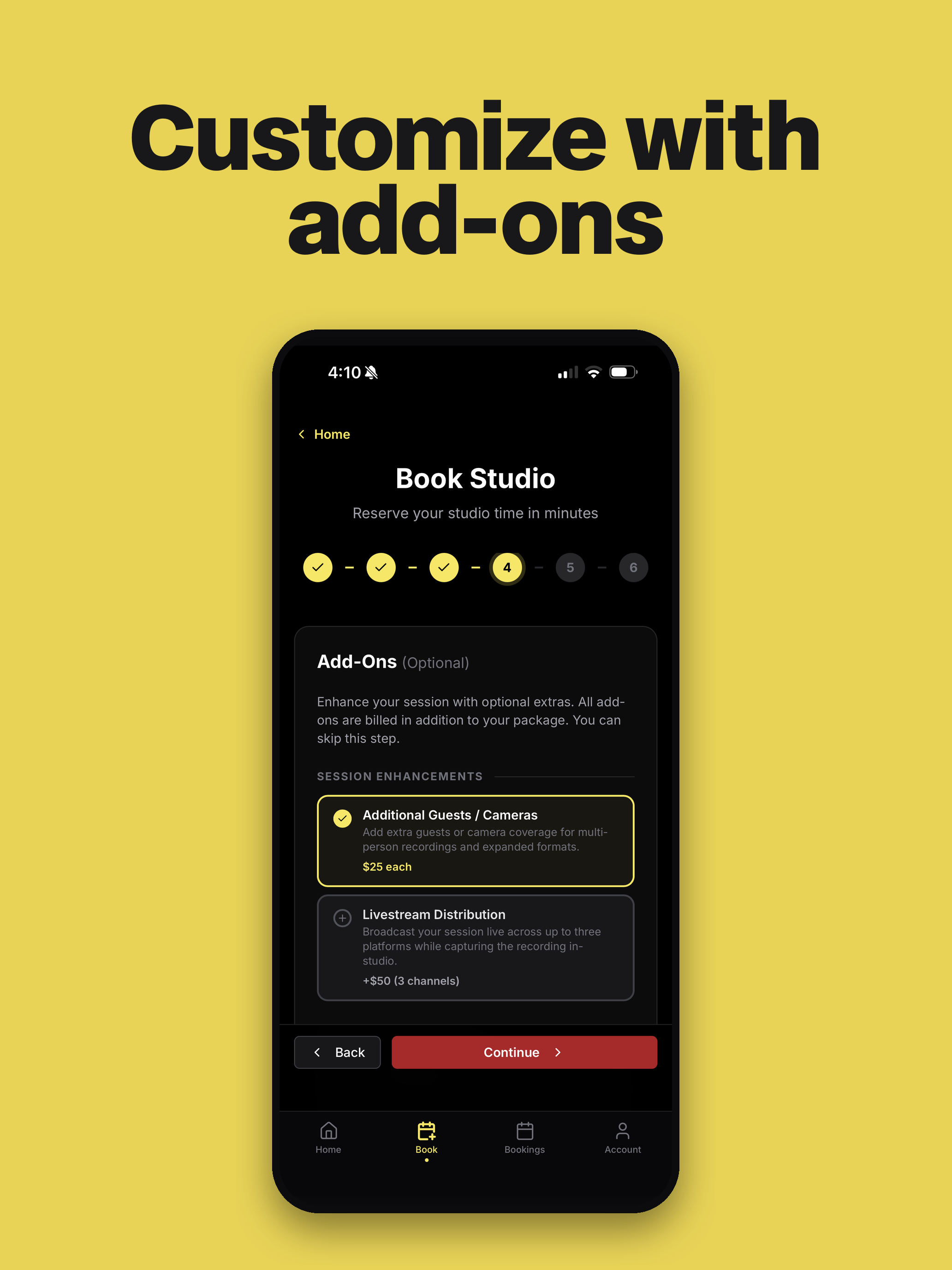 WNL Studio Booking