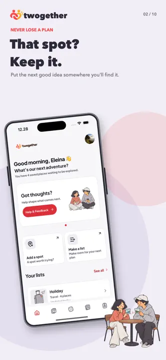 Twogether: Save, Plan & Go screenshot 2