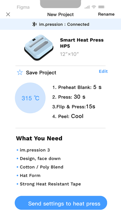 Screenshot 4 of Ai Heat Press App