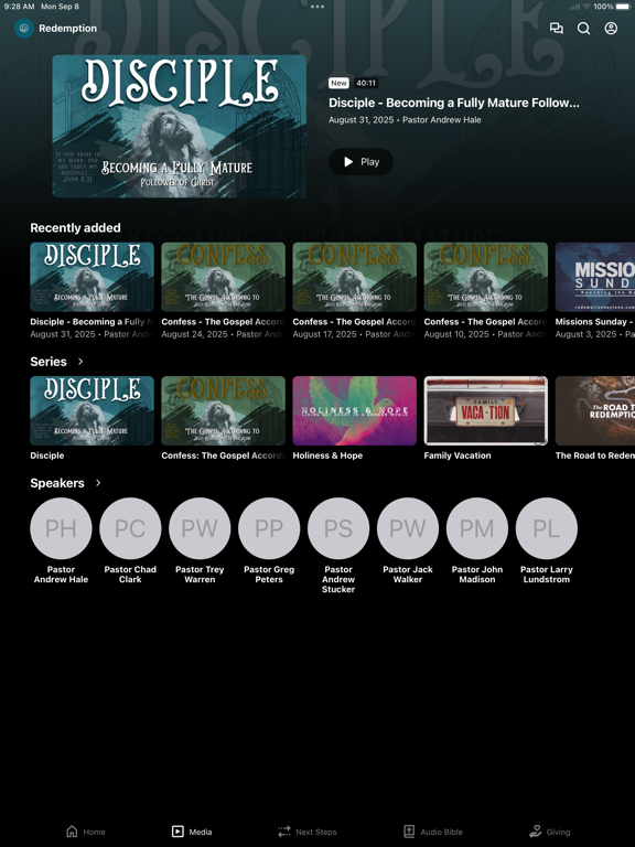 Redemption Daytona iPad screenshot 2 - Education app