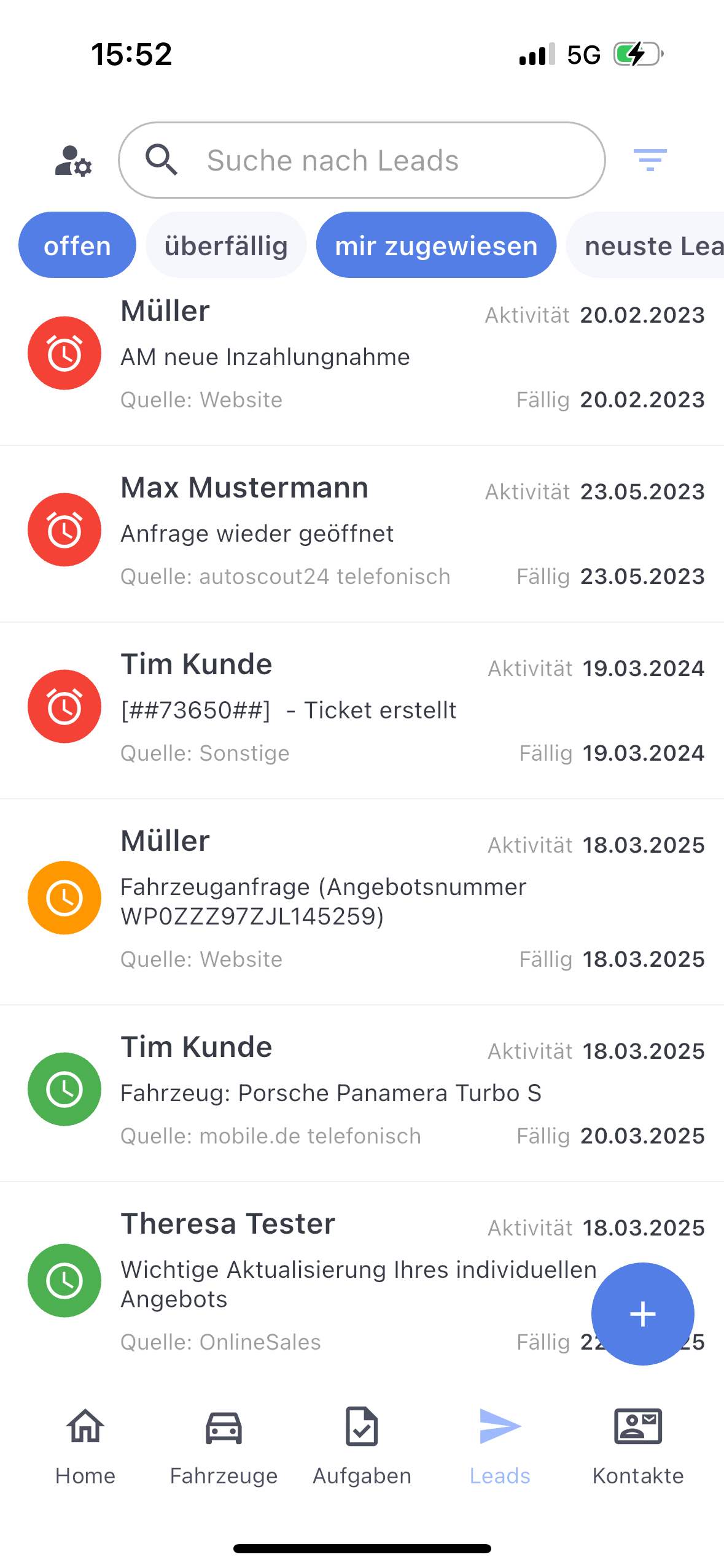 Automanager: Fahrzeuge & Leads screenshot 4