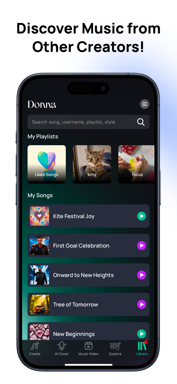 Donna AI Song & Music Maker screenshot 8
