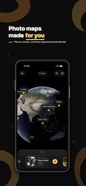 SpotPix - Photo Map Album screenshot 1