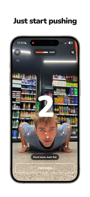 Pushbro - Pushups with bros screenshot 2