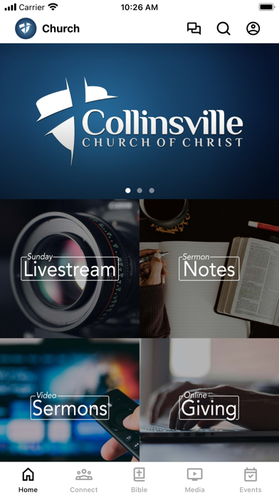 Collinsville Church of Christ Screenshot