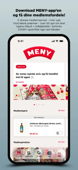 MENY Danmark screenshot 1