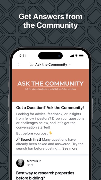 Tax Lien Code Discover iPhone screenshot 5 - Social Networking app