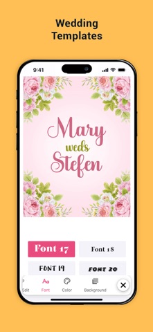 PartyZa - Invitation Maker Screenshot 5 of 5
