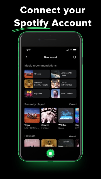 Alarm Clock App for Spotify