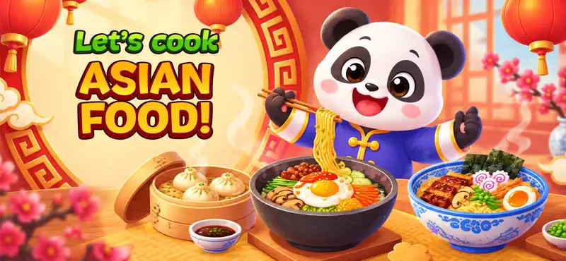 Kids Cooking Games: Asian Food screenshot 1 of 5