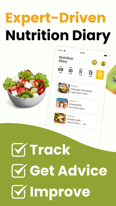 Nuty・Intuitive Eating Meal Log Screenshot
