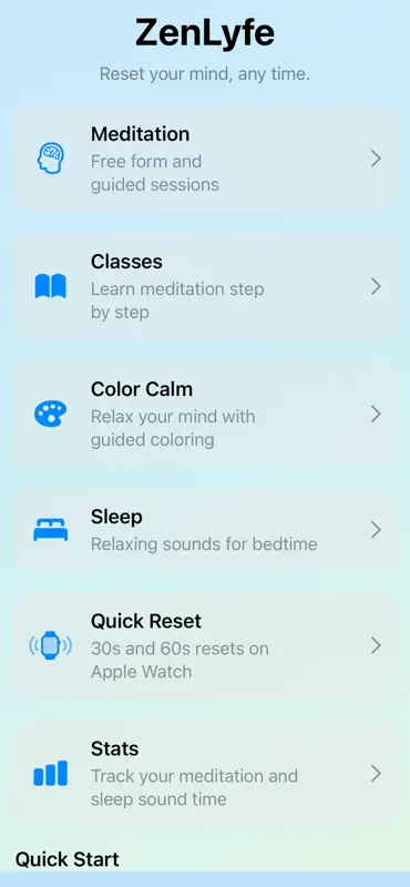 ZenLyfe screenshot 2 of 7